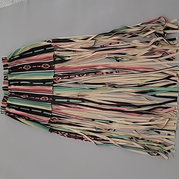 Scully Honey Creek Collection Long Fringe Serape Skirt Size S $78 - Picture 4 of 8